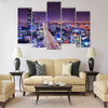 Gangnam District, Seoul Multi panel canvas wall art