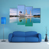 Floating Mosque in Kota Kinabalu city in Malaysia multi panel canvas wall art