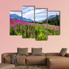 Fireweed highlights the view near Gothic Colorado multi panel canvas wall art