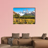 Beautiful landscape with Mt Fitz Roy in Los Glaciers National Park, wall art