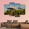 Art museum on a cliff, Niemeyer Museum, Rio De Janeiro, Brazil multi panel canvas wall art