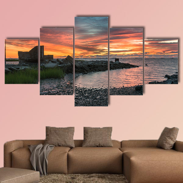 Eastern Shore Multi panel canvas wall art