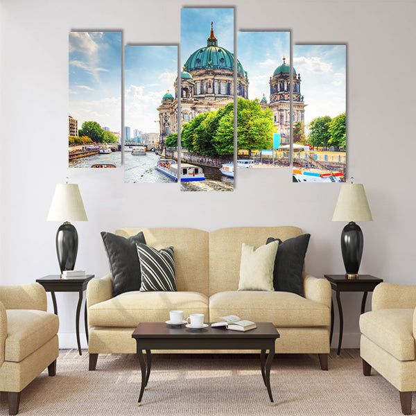 Berlin Cathedral Multi panel canvas wall art