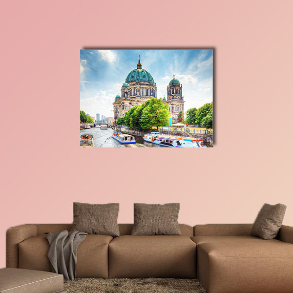 Berlin Cathedral, Germany multi panel canvas wall art