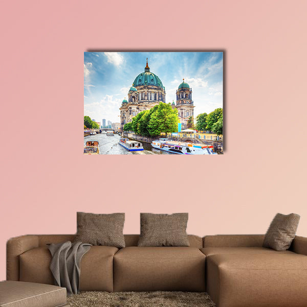 Berlin Cathedral, Berliner Dom, Berlin, Germany multi panel canvas wall art