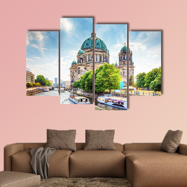 Berlin Cathedral, Germany multi panel canvas wall art