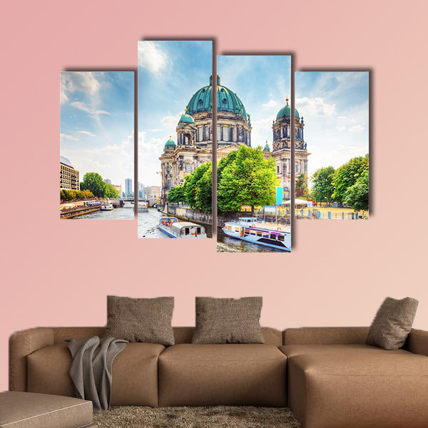 Berlin Cathedral, Berliner Dom, Berlin, Germany multi panel canvas wall art