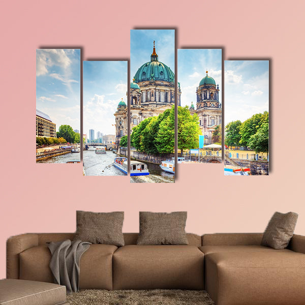 Berlin Cathedral, Berliner Dom, Berlin, Germany multi panel canvas wall art