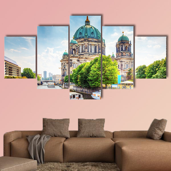 Berlin Cathedral, Germany multi panel canvas wall art