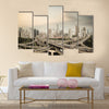 elevated road junction panorama in shanghai at dusk,China multi panel canvas wall art