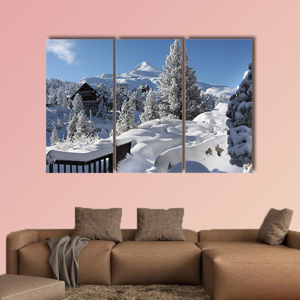  A winter wonderland multi panel canvas wall art