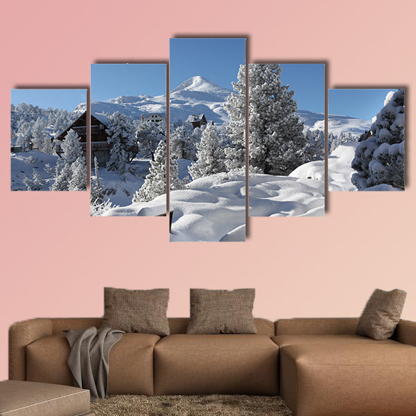  A winter wonderland multi panel canvas wall art