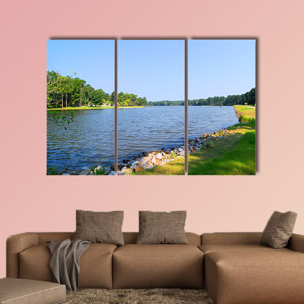 Along Fisherman s Road multi panel canvas wall art