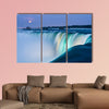 Dusk at Niagara Falls Multi panel canvas wall art