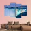 Dusk at Niagara Falls Multi panel canvas wall art