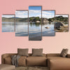 El Burguillo Views of the reservoir, Avila, Spain Multi Panel Canvas Wall Art