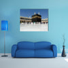 Mecca, A Famous Mosque In Saudi Arabia Multi Panel Canvas Wall Art