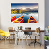 National Park High Tatra Indicating Mountain Lake, Slovakia, Multi Panel Canvas Wall Art