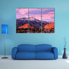 Purple Pikes Peak Mountain Garden Gods in Colorado Springs, Colorado multi panel canvas wall art