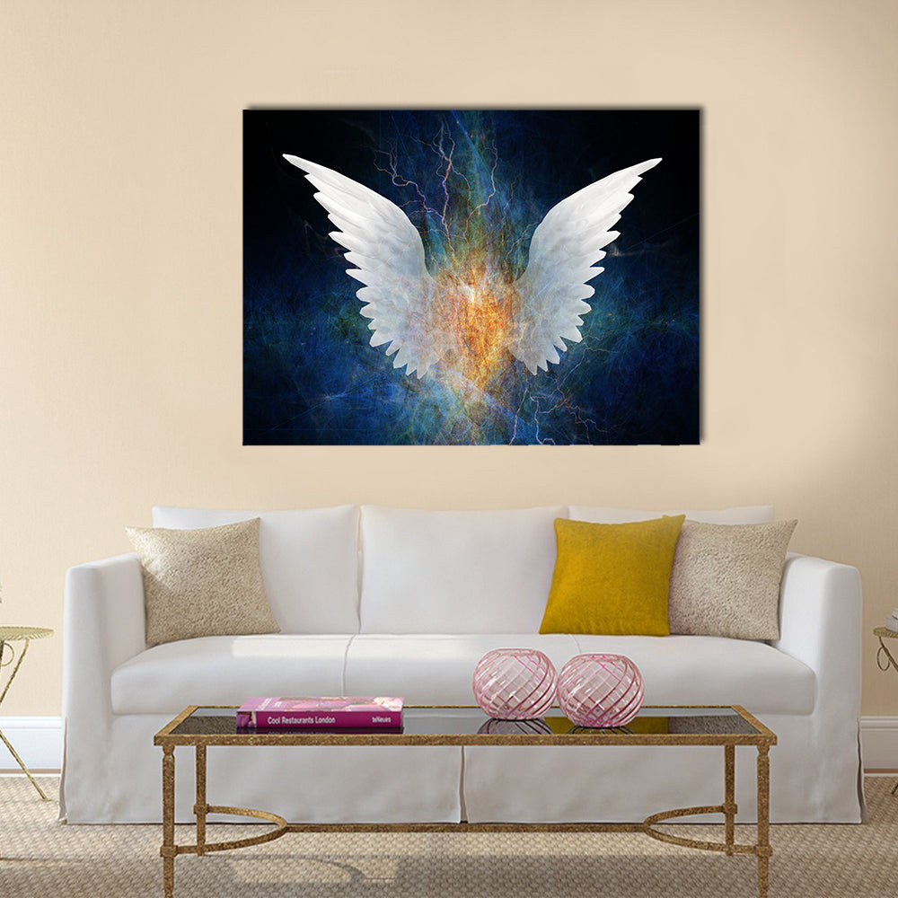 Beautiful Wing Design Multi Panel Canvas Wall Art