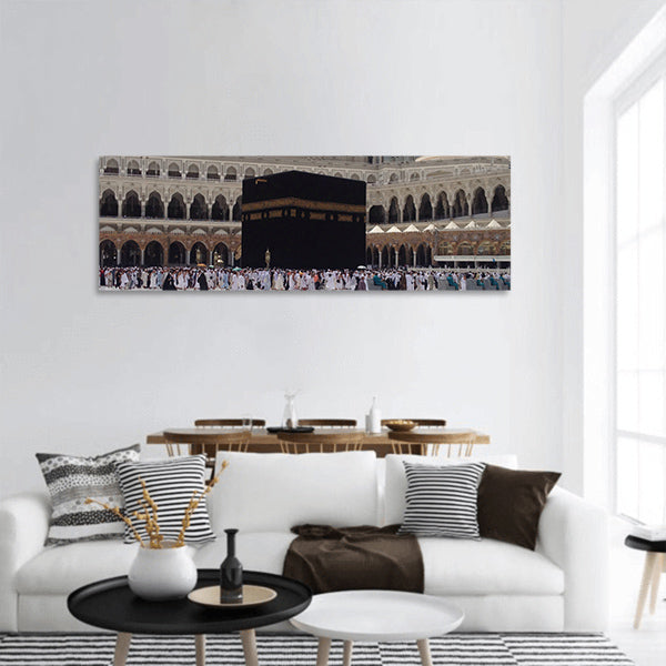 Al Kaba Makkah Saudi Arabia panoramic canvas wall art