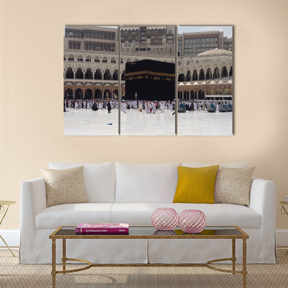 Al Kaba Makkah Saudi Arabia multi panel canvas wall art