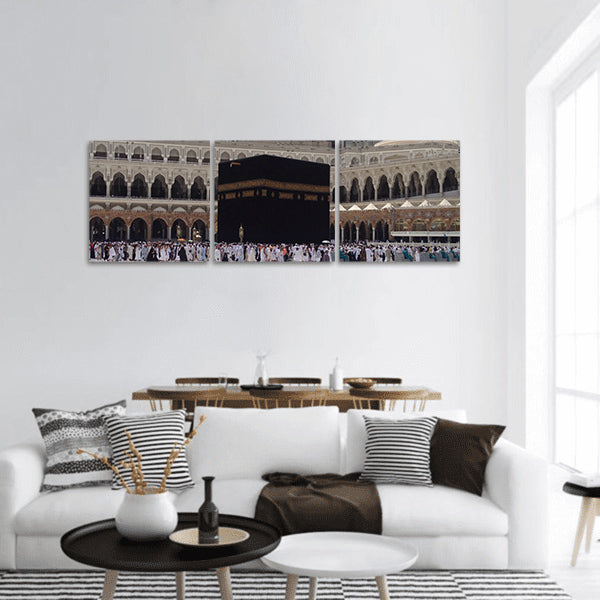 Al Kaba Makkah Saudi Arabia panoramic canvas wall art