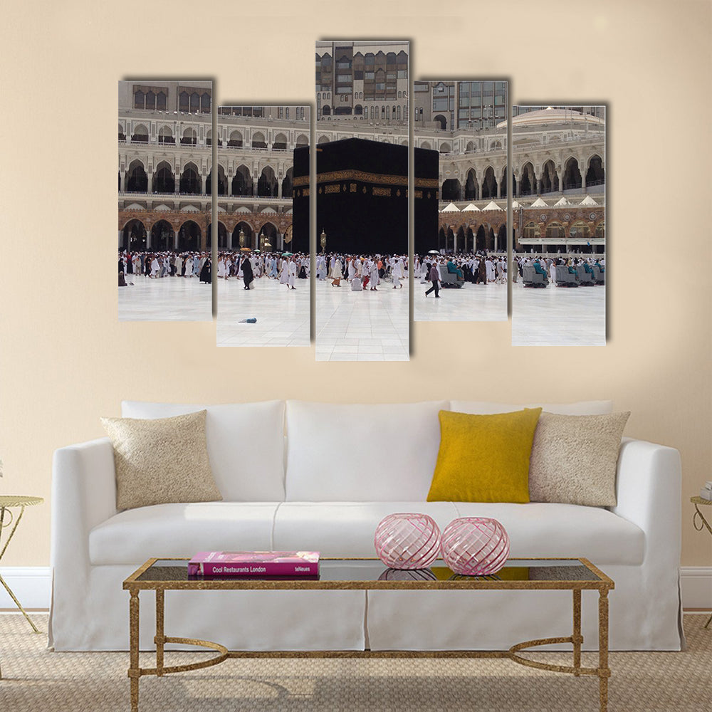 Al Kaba Makkah Saudi Arabia multi panel canvas wall art
