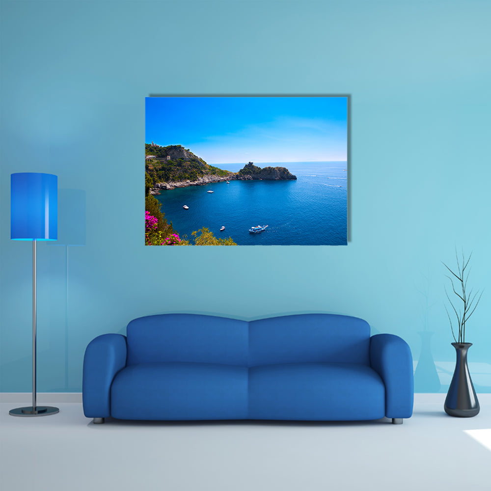 Beautiful View of the Amalfi Coast Italy multi panel canvas wall art