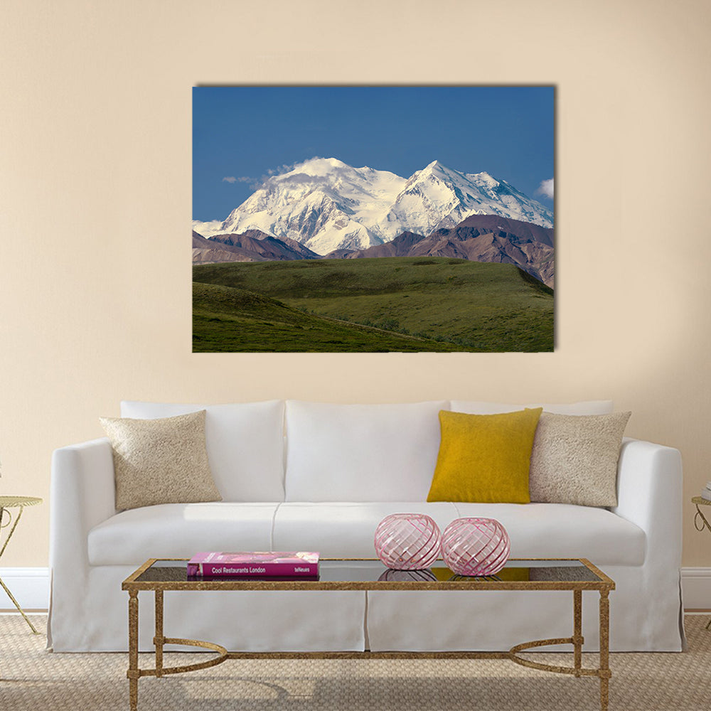 Mount Mckinley, Denali National Park, Alaska multi panel canvas wall art