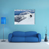 Freeride in Chile multi panel canvas wall art