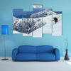 Freeride in Chile multi panel canvas wall art