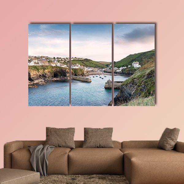 Port Isaac an historic fishing port on the north coast of Cornwall wall art