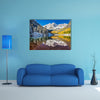 The Beauty Of The Winter And Fall Foliage At Maroon Bells, Aspen Multi Panel Canvas Wall Art