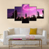 Northern Lights , Aurora Borealis Multi panel canvas wall art