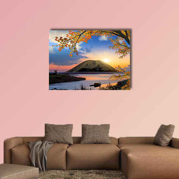 Beautiful landscape for adv or others purpose use multi panel canvas wall art