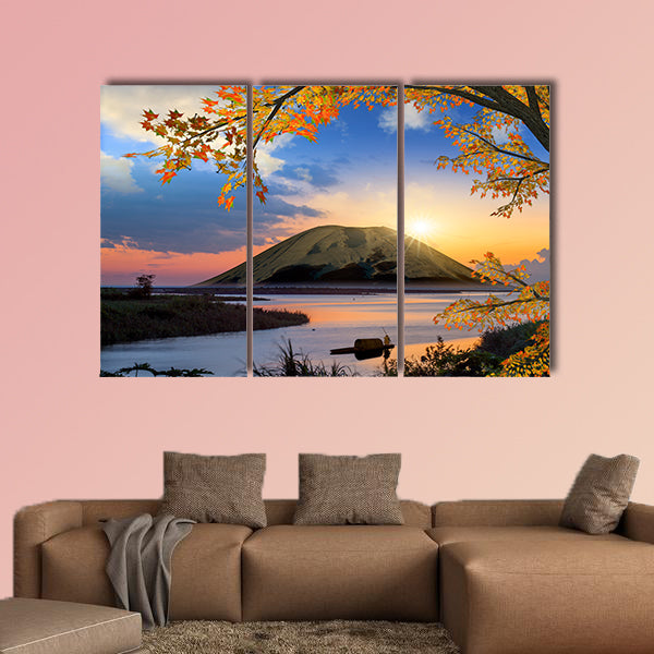 Beautiful landscape for adv or others purpose use multi panel canvas wall art
