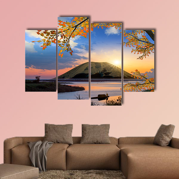 Beautiful landscape for adv or others purpose use multi panel canvas wall art