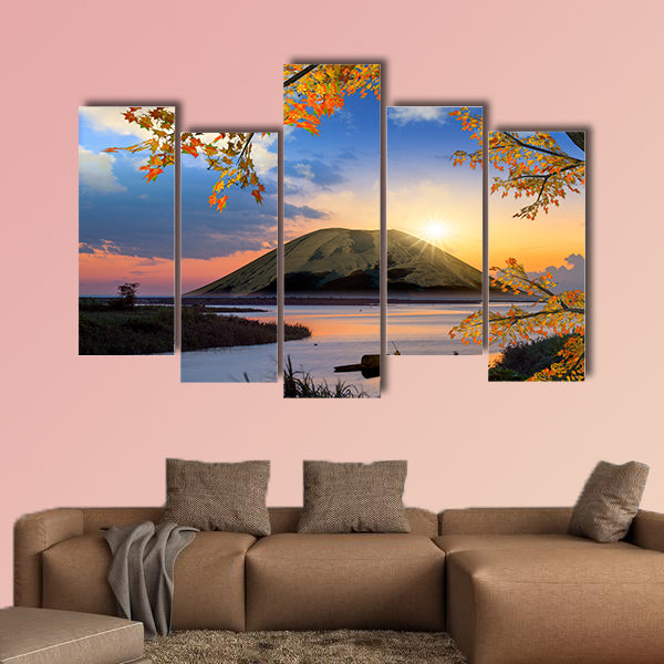 Beautiful landscape for adv or others purpose use multi panel canvas wall art