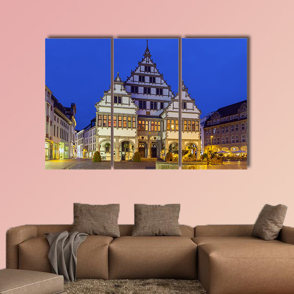 The Renaissance town hall was constructed in Germany wall art