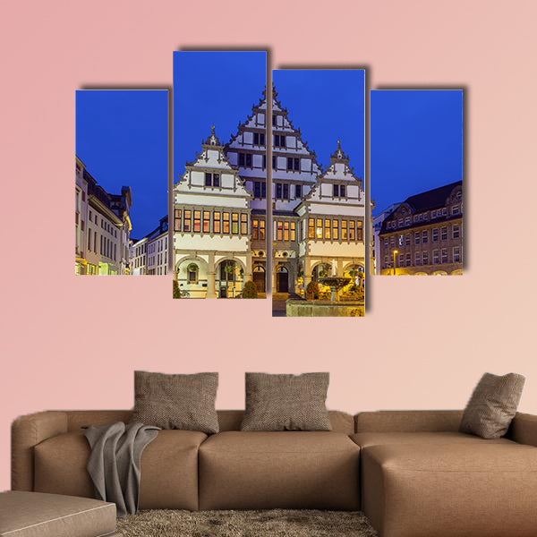 The Renaissance town hall was constructed in Germany wall art