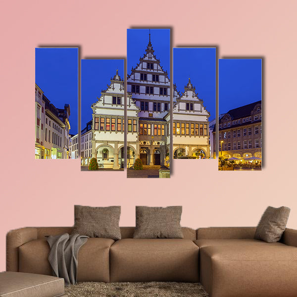 The Renaissance town hall was constructed in Germany wall art