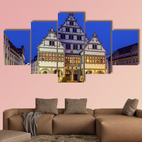 The Renaissance town hall was constructed in Germany wall art