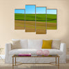 Panoramic landscape view of Cardross hills near Glasgow in Scotland, Multi Panel Canvas Wall Art