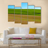 Panoramic landscape view of Cardross hills near Glasgow in Scotland, Multi Panel Canvas Wall Art