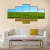 Panoramic landscape view of Cardross hills near Glasgow in Scotland, Multi Panel Canvas Wall Art