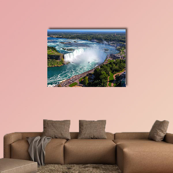 The view of the Horseshoe Fall, Niagara Falls, Ontario, Canada wall art