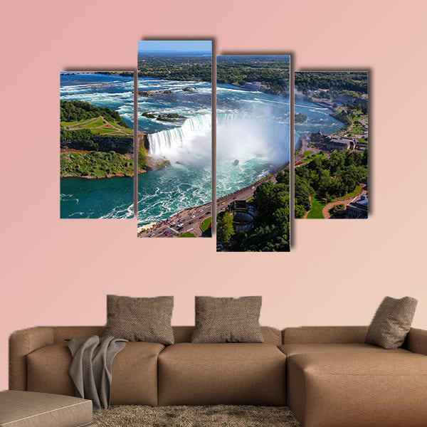 The view of the Horseshoe Fall, Niagara Falls, Ontario, Canada wall art
