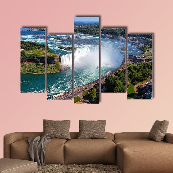 The view of the Horseshoe Fall, Niagara Falls, Ontario, Canada wall art