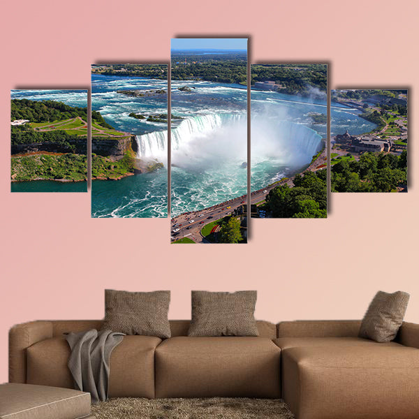 The view of the Horseshoe Fall, Niagara Falls, Ontario, Canada wall art